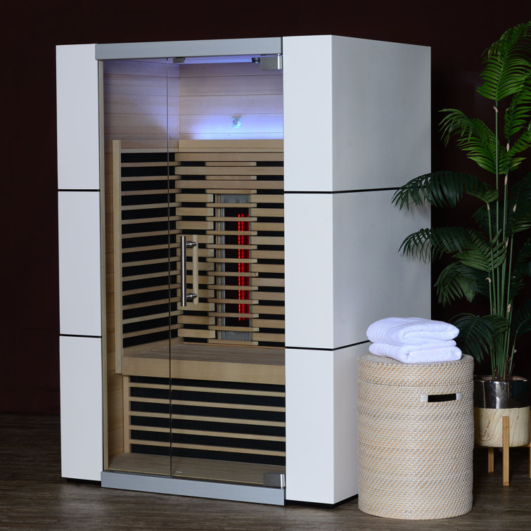 Almost Heaven Saunas 2 Person Full Spectrum Infrared Sauna Wayfair